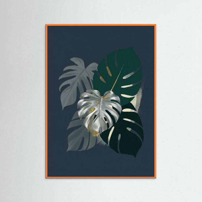 Orange Wood Golden Frond