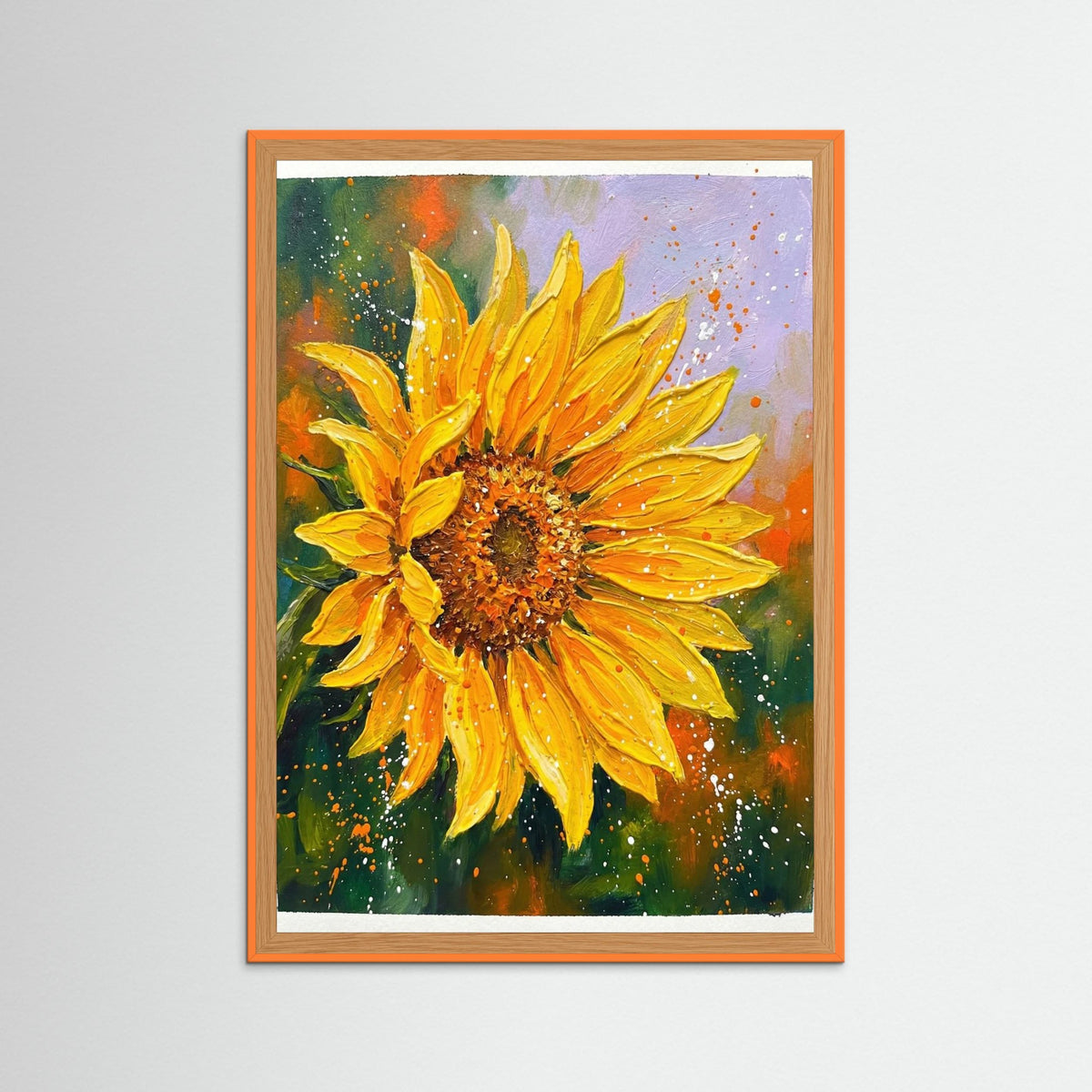 Orange Wood Golden Garden
