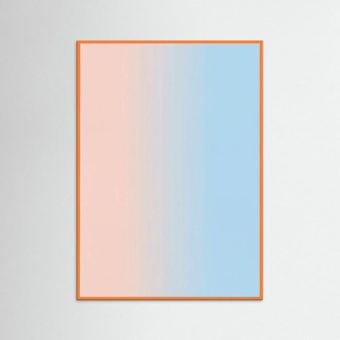 Orange Wood Golden Horizon