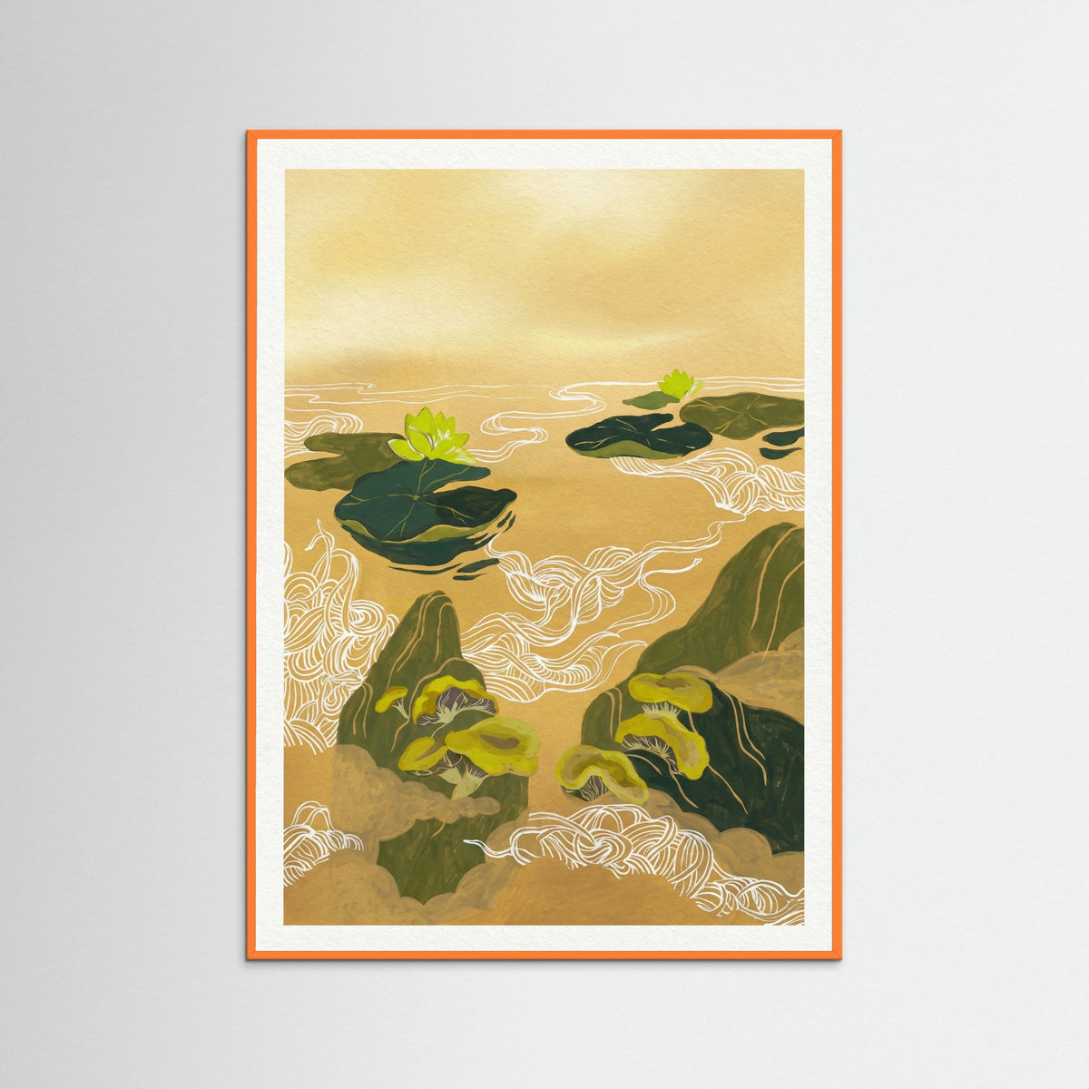 Orange Wood Golden Mountain Mist