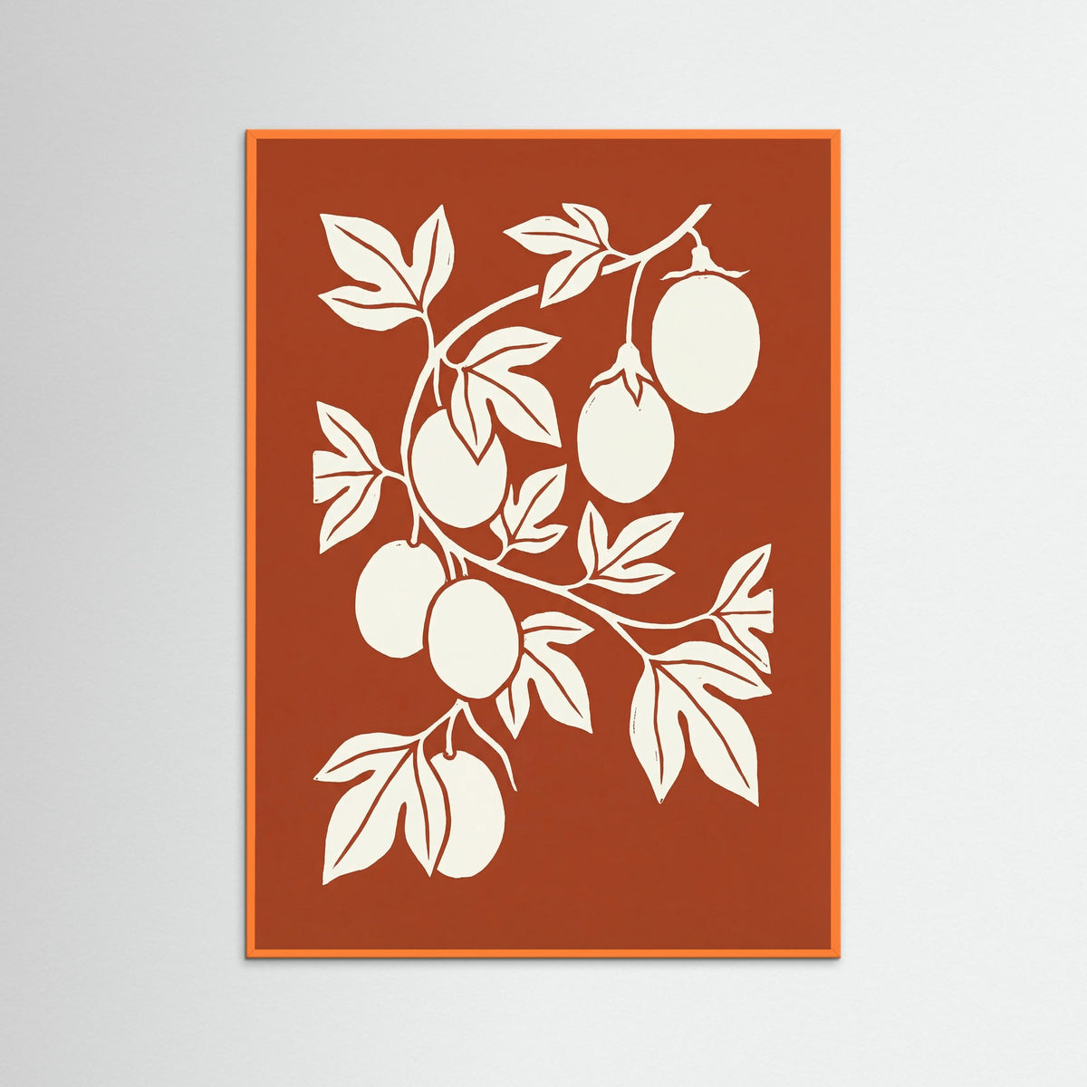 Orange Wood Golden Pepper Plant