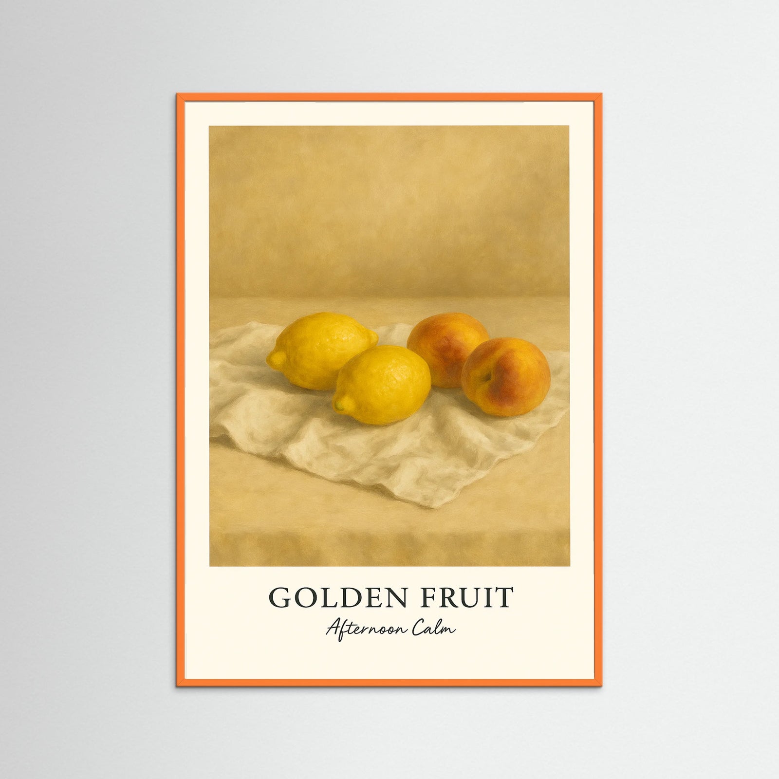 Orange Wood Golden fruit