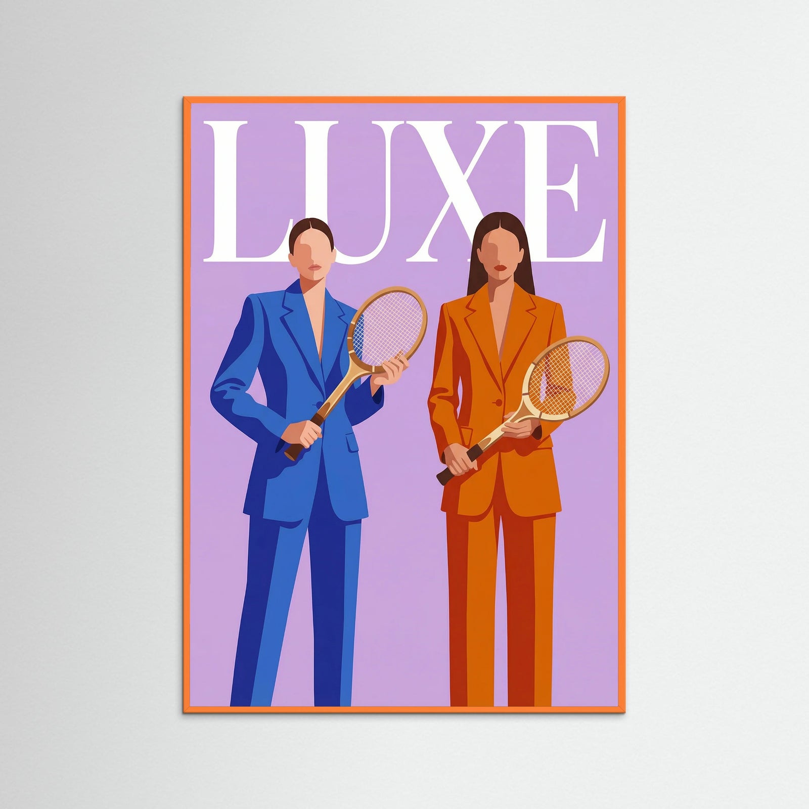 Orange Wood Golf Style Vogue