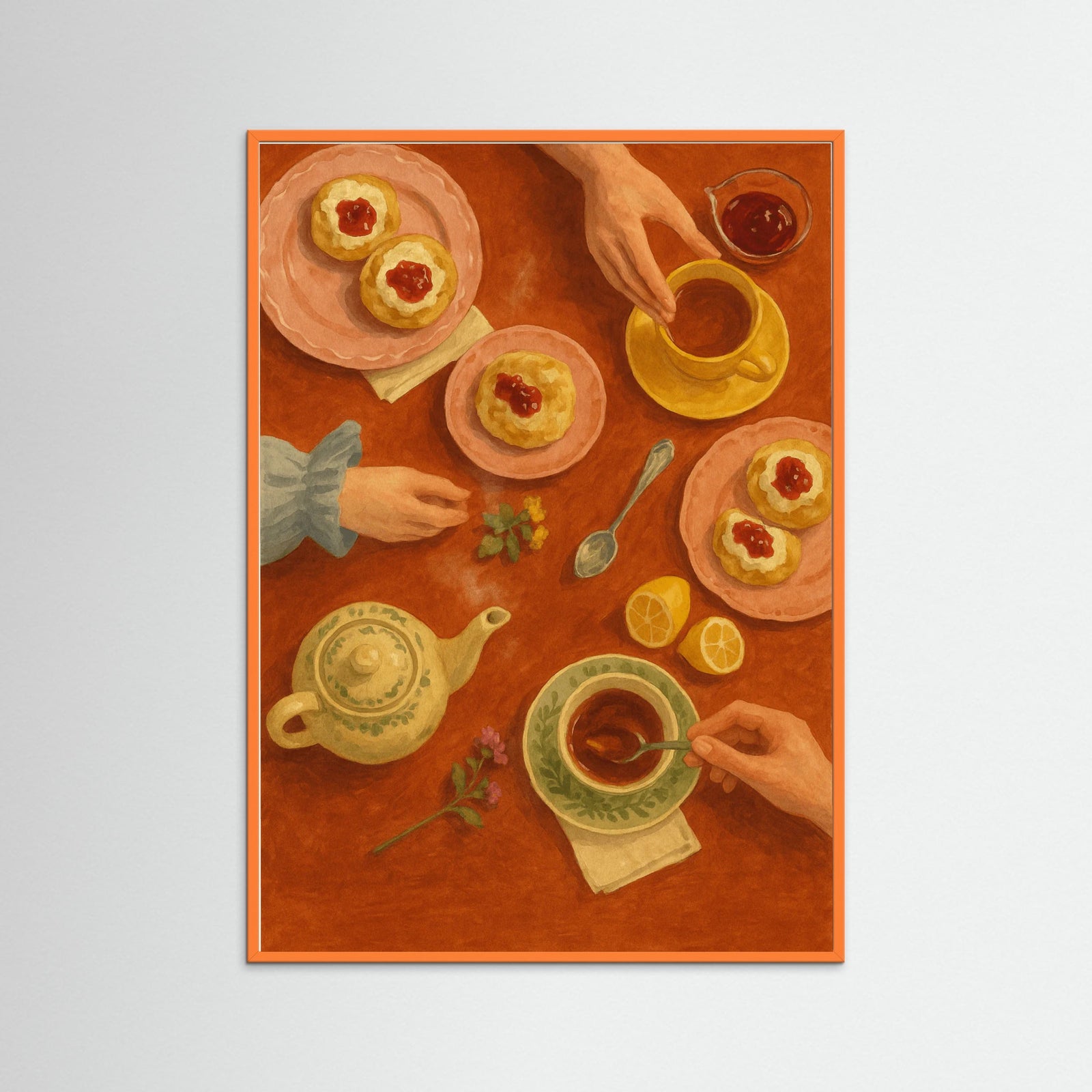 Orange Wood Gourmet Pause