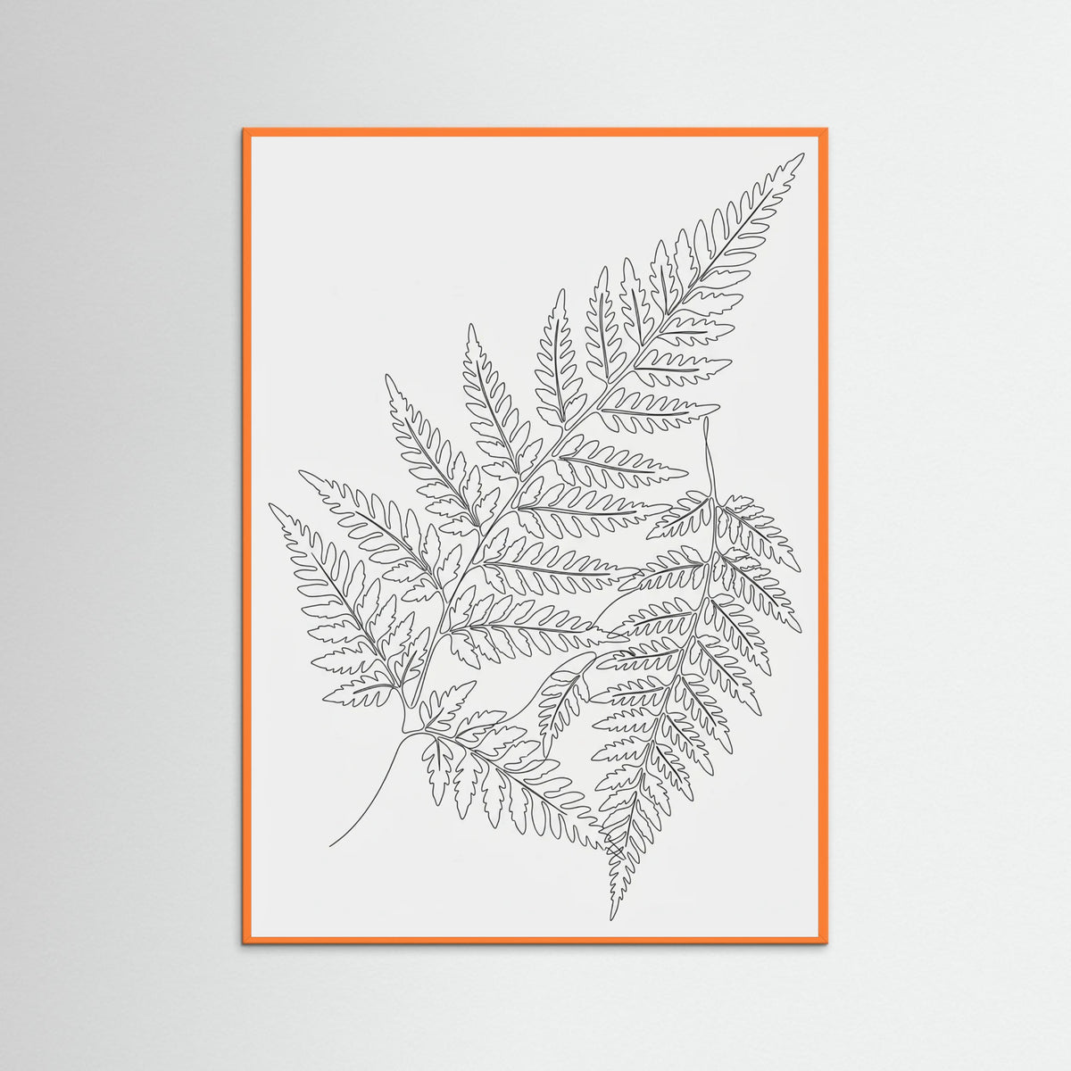 Orange Wood Graceful Bloom