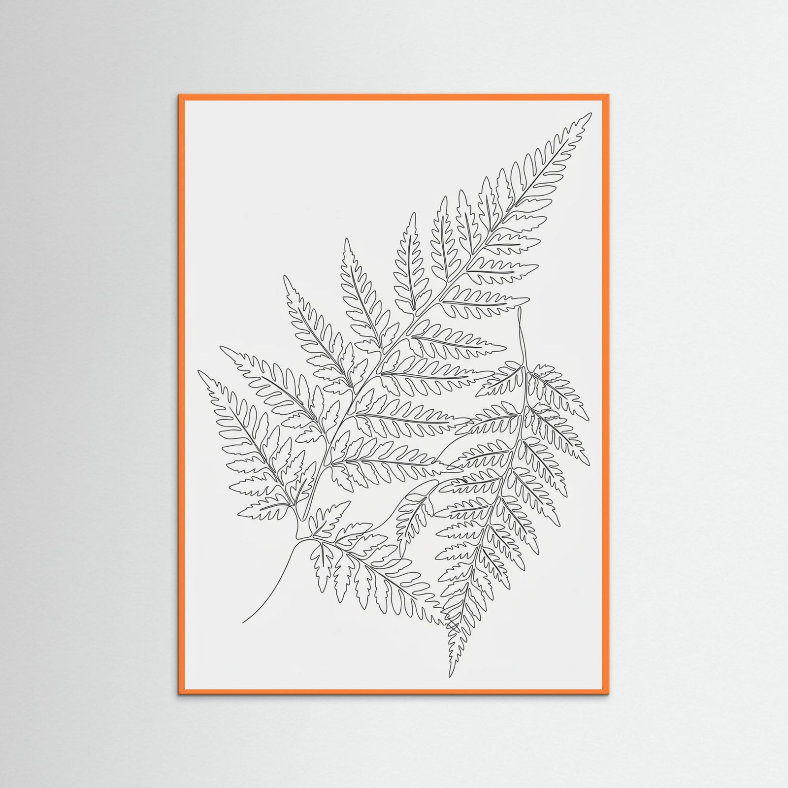 Orange Wood Graceful Bloom
