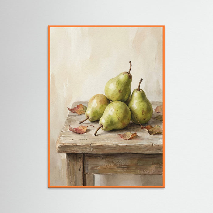 Orange Wood Grape Bowl Serenity