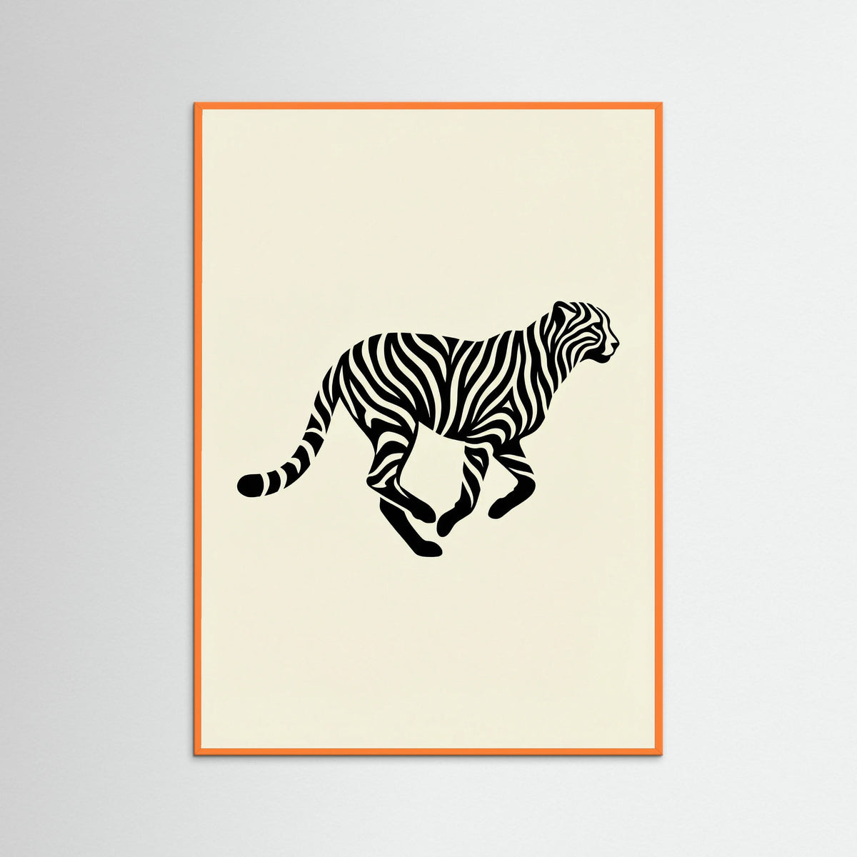 Orange Wood Graphic Profile