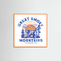 Orange Wood Great Smoky Mountains National Park Tennessee Poster
