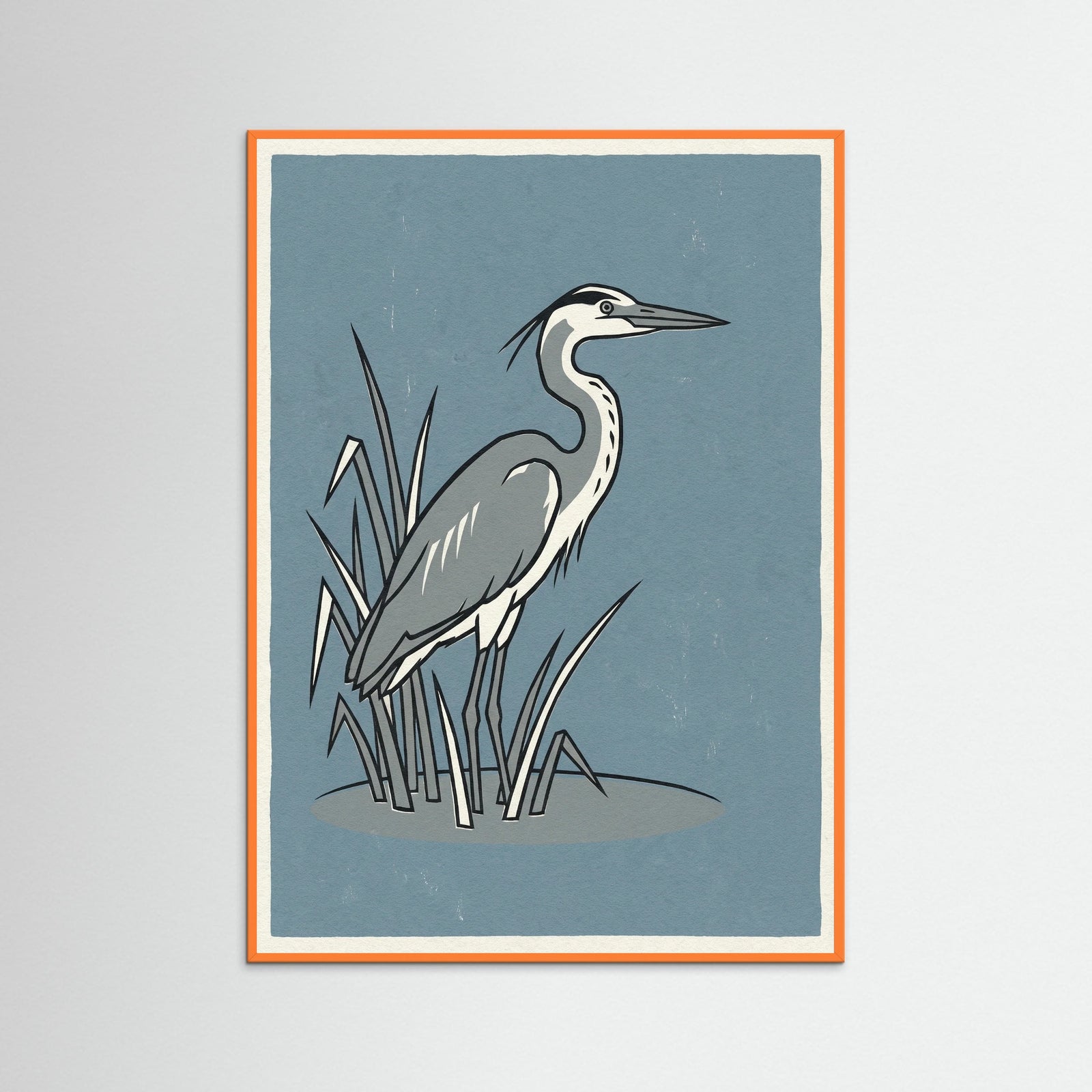 Orange Wood Green Bird Flight