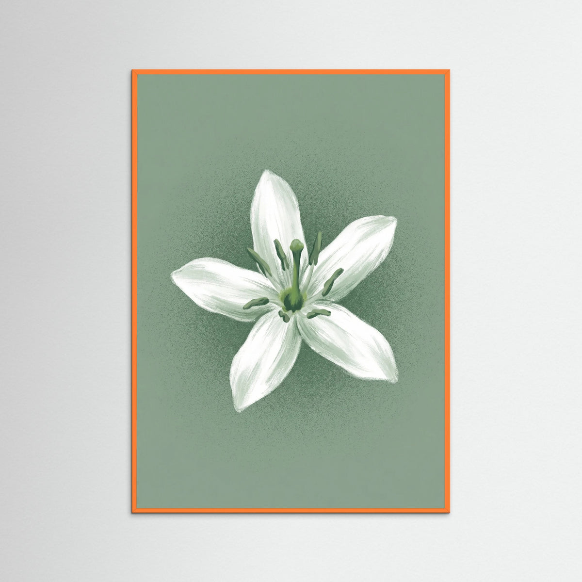Orange Wood Green Coffee Serenity