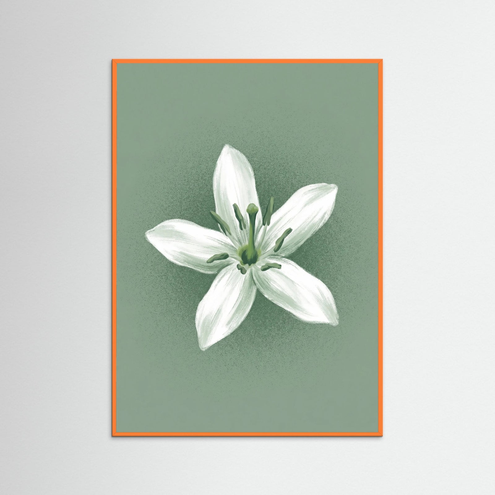 Orange Wood Green Coffee Serenity