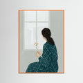 Orange Wood Green Contemplation