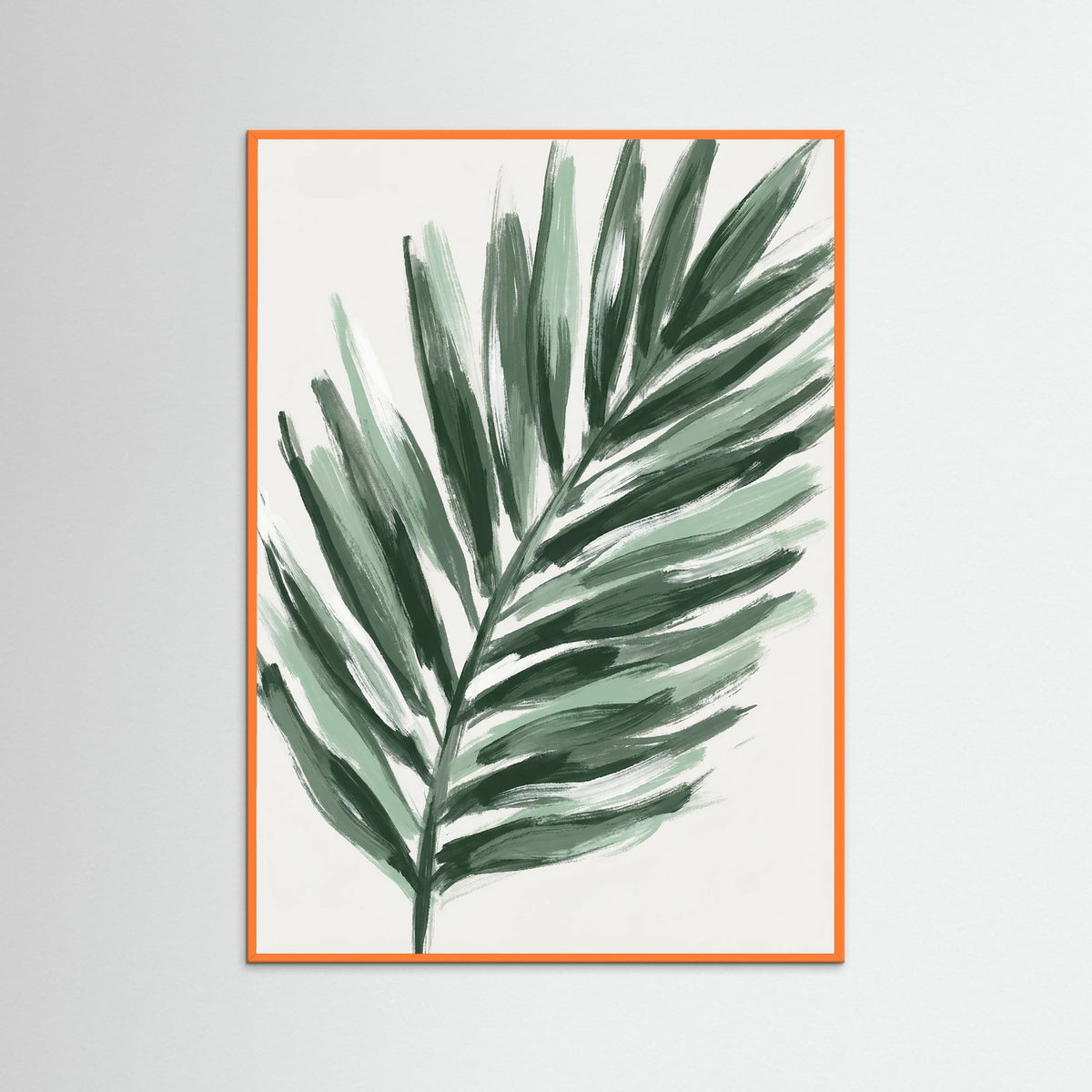 Orange Wood Green Symphony Bloom