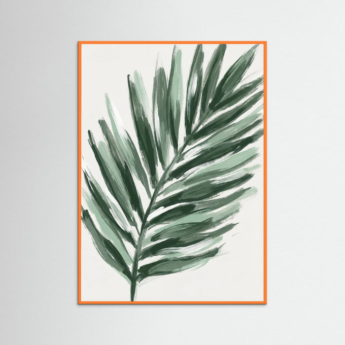 Orange Wood Green Symphony Bloom
