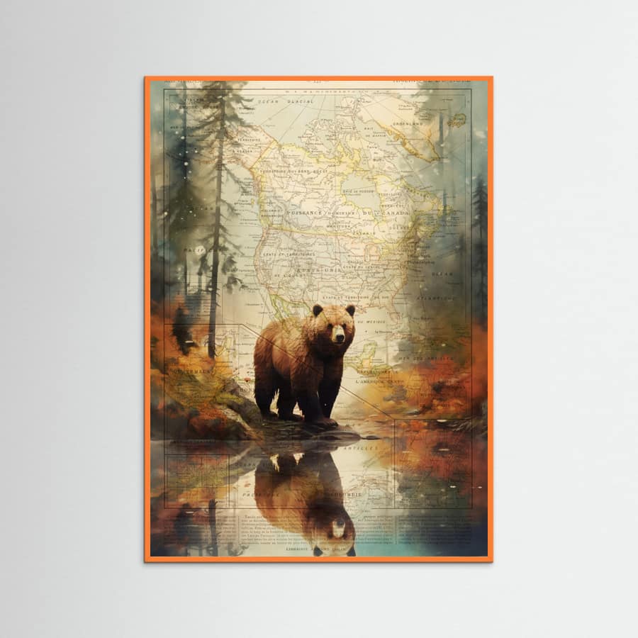 Orange Wood Grizzly 2 Poster