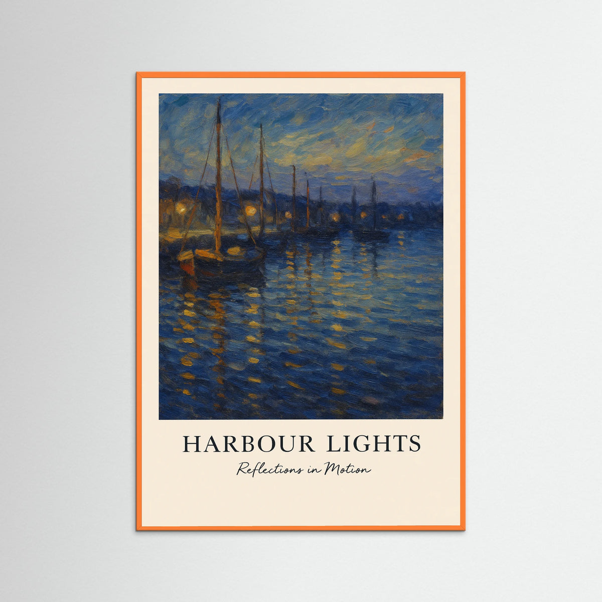 Orange Wood Harbour lights