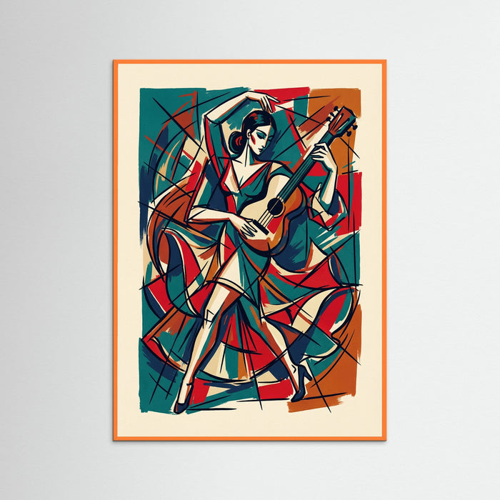 Orange Wood Harlequin Duo