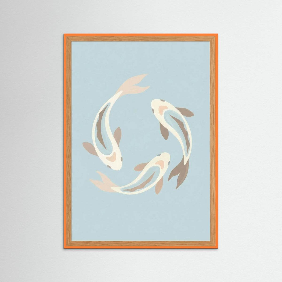 Orange Wood Harmonious Flight