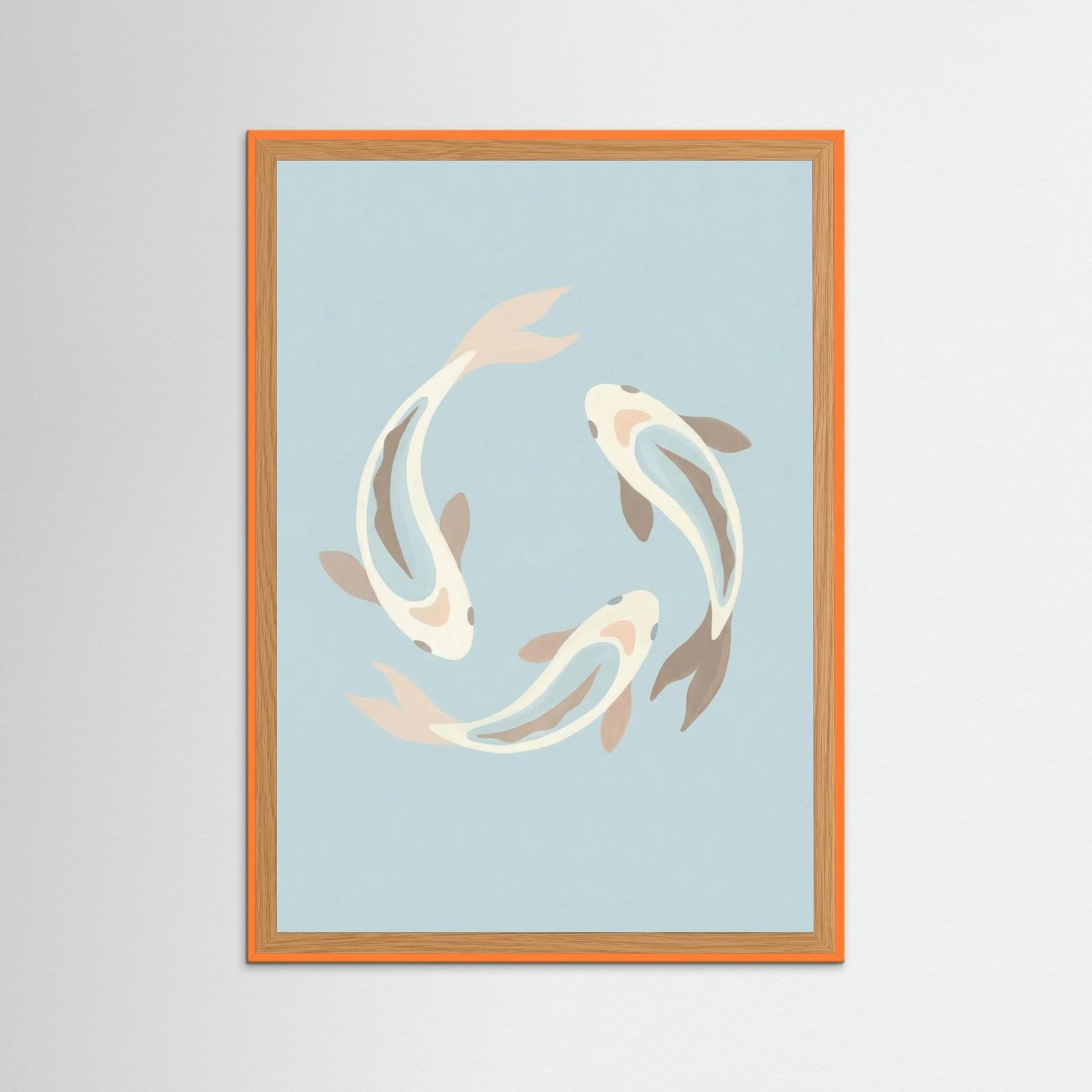 Orange Wood Harmonious Flight