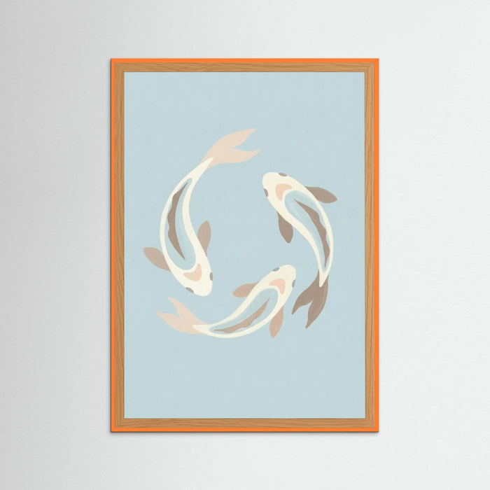 Orange Wood Harmonious Flight