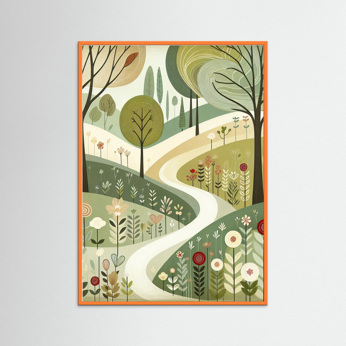 Orange Wood Harmony Garden