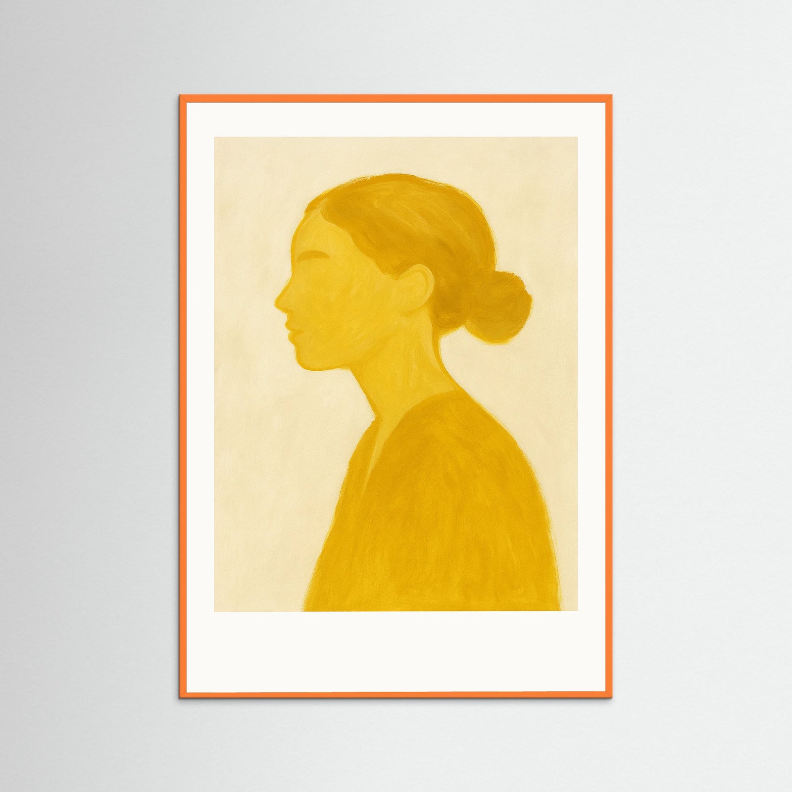 Orange Wood Her Morning