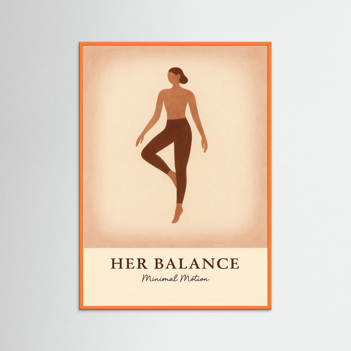 Orange Wood Her balance