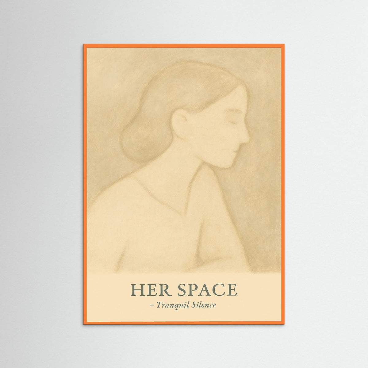 Orange Wood Her space