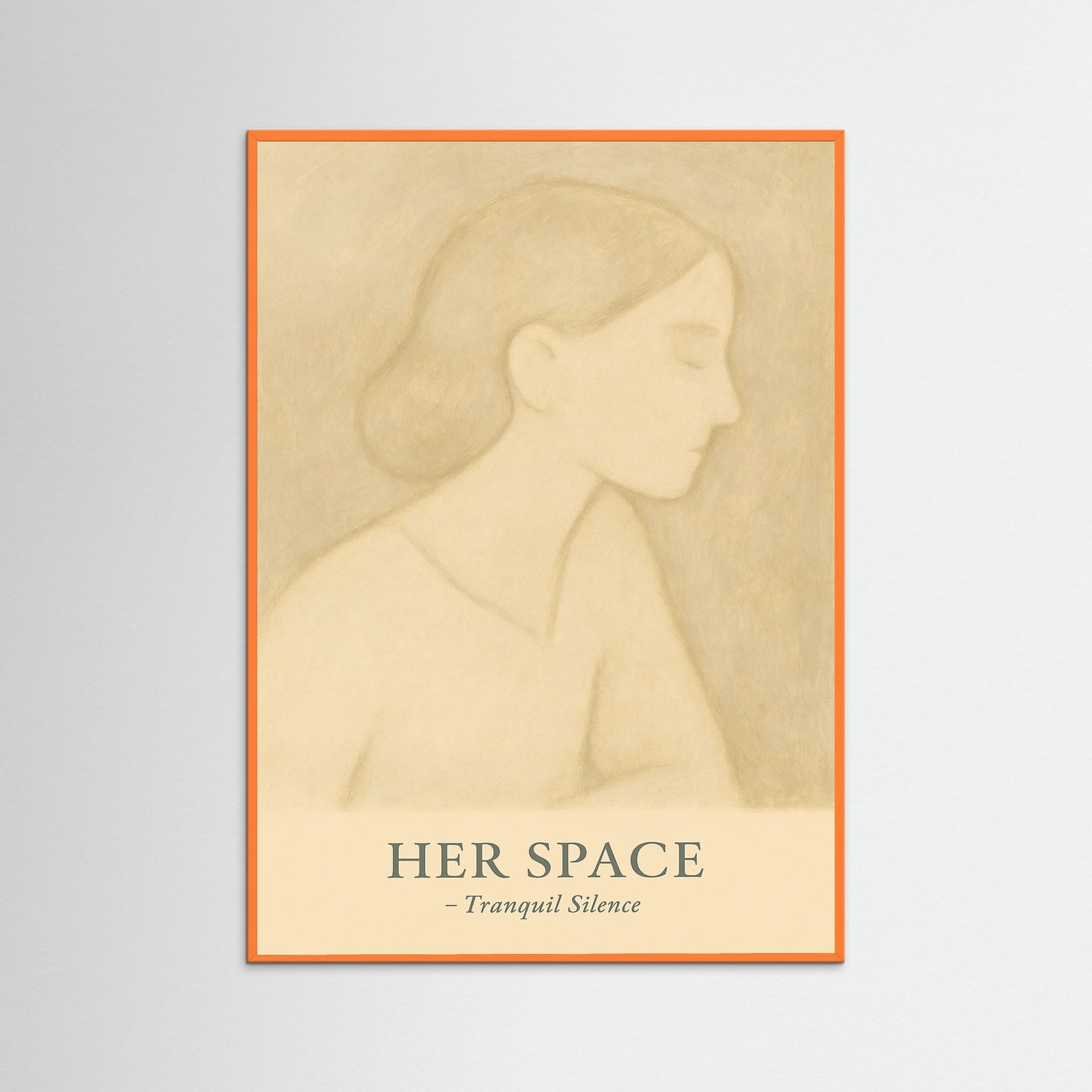 Orange Wood Her space