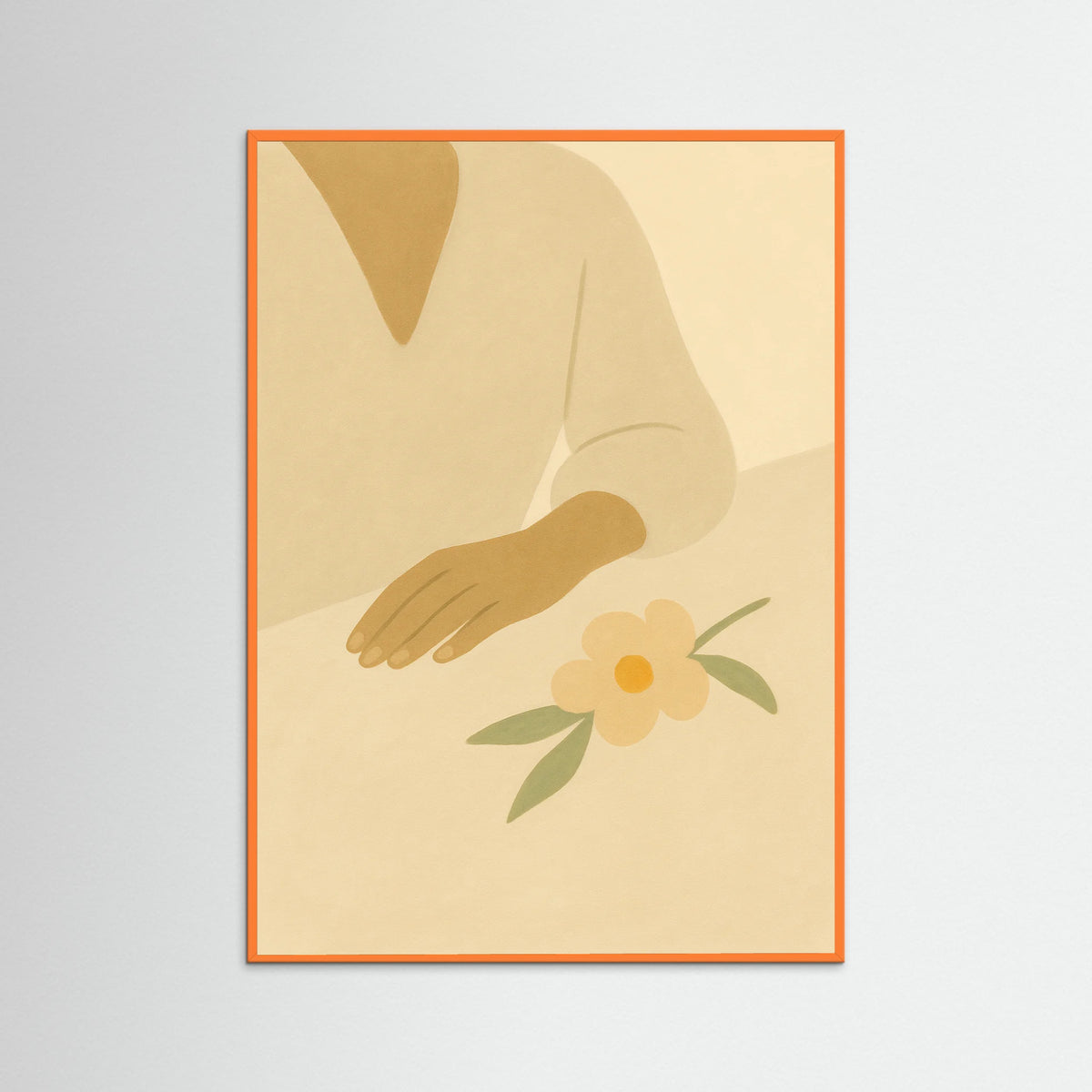 Orange Wood Her touch