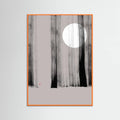Hidden Moon N°1 | Behind the Trees Poster – plakat og kunsttryk