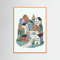 Orange Wood Hillside Haven