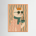 Orange Wood Hipster Hound