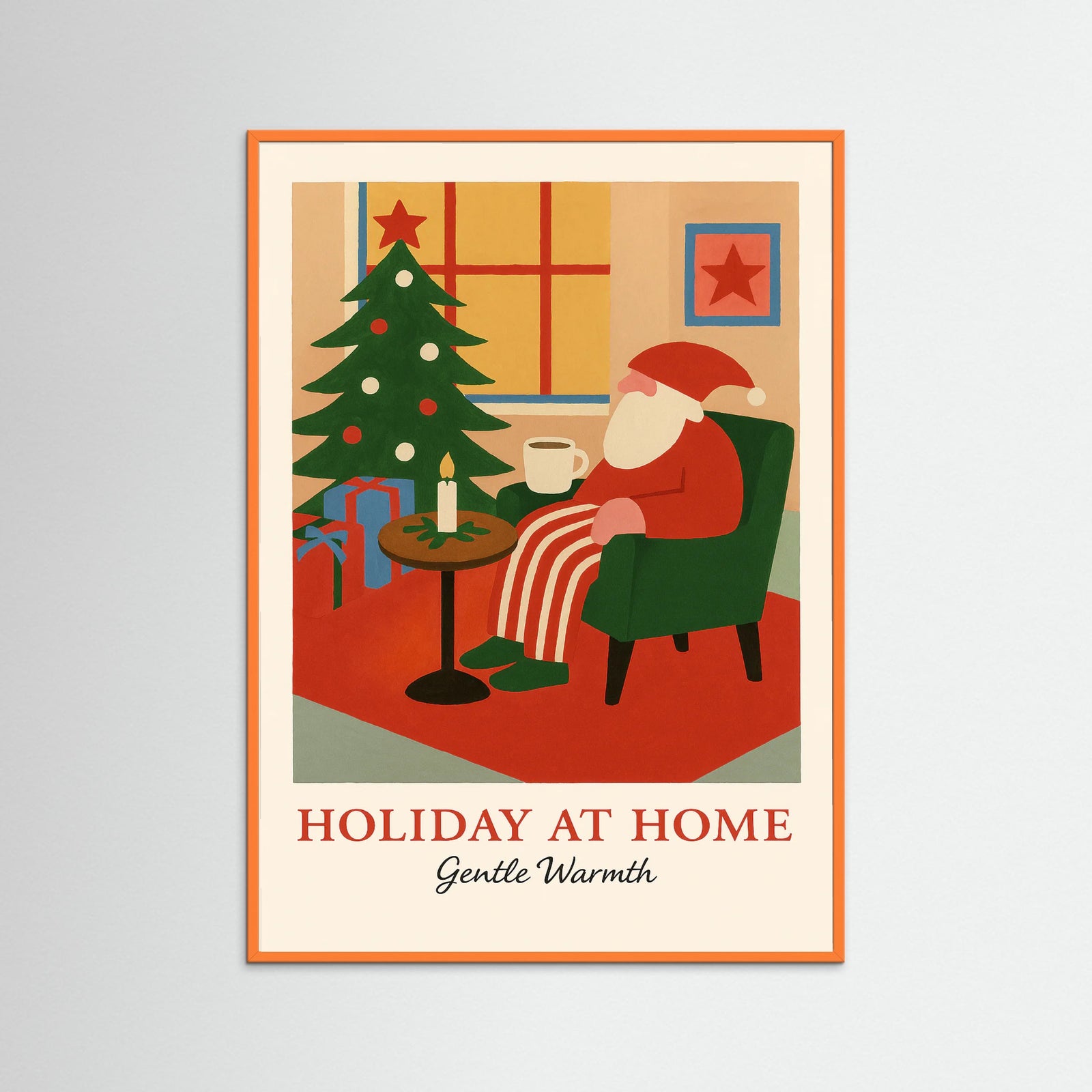 Orange Wood Holiday at home