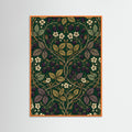 Orange Wood Honeysuckle Pattern