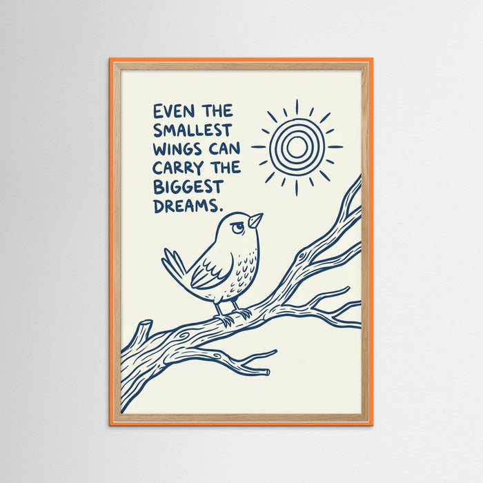 Orange Wood Hopeful Ascent
