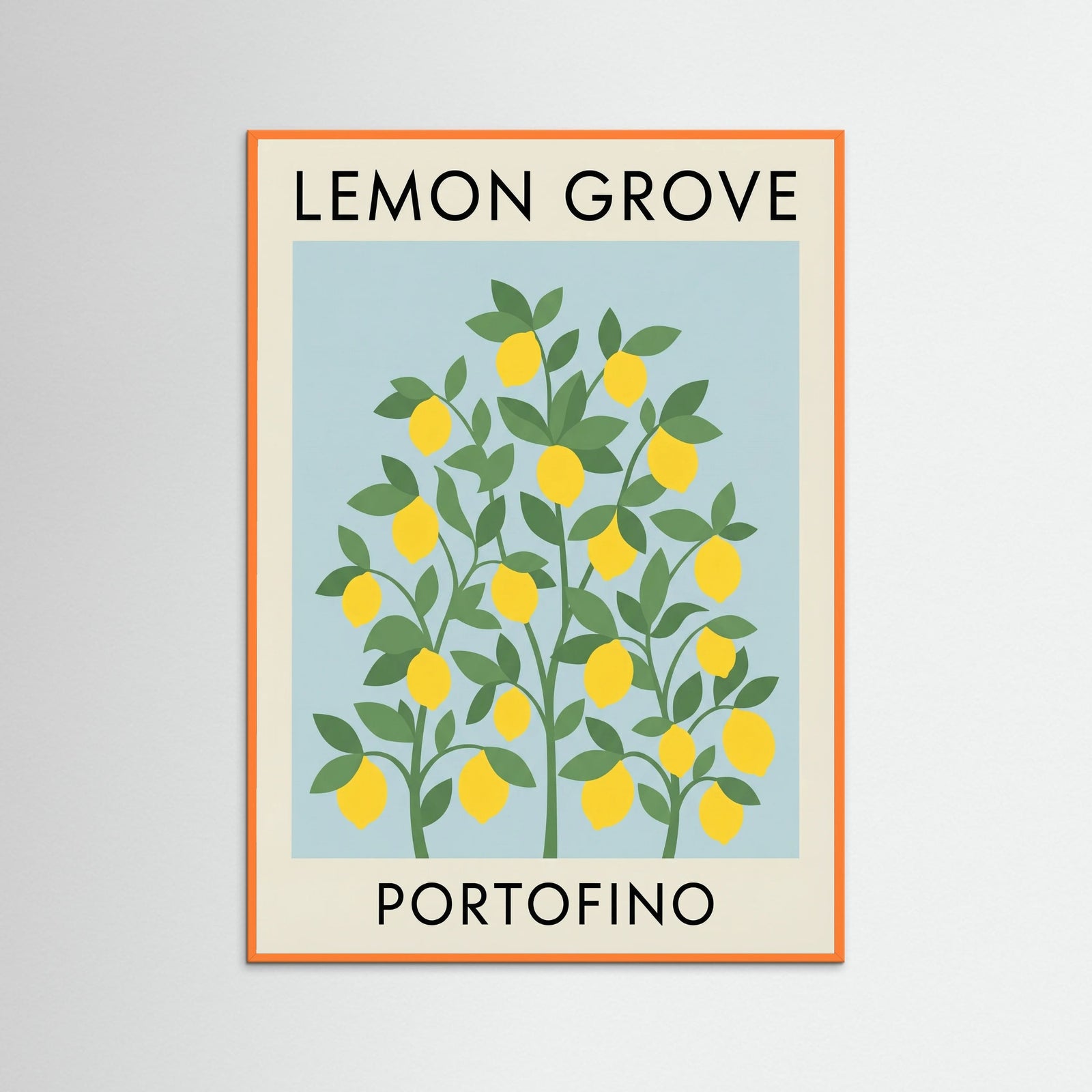 Orange Wood Ibiza Daisies