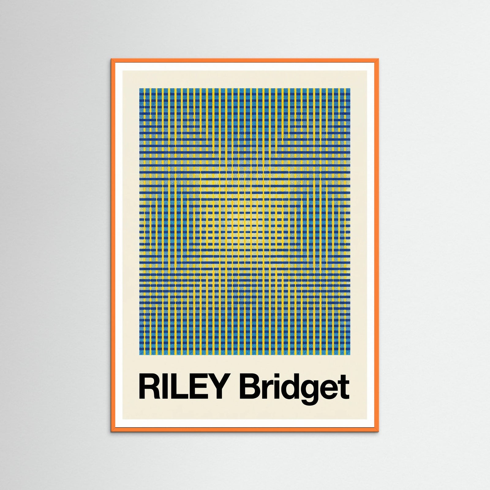 Orange Wood Infinite Green Dots
