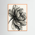 Orange Wood Ink Bouquet Black