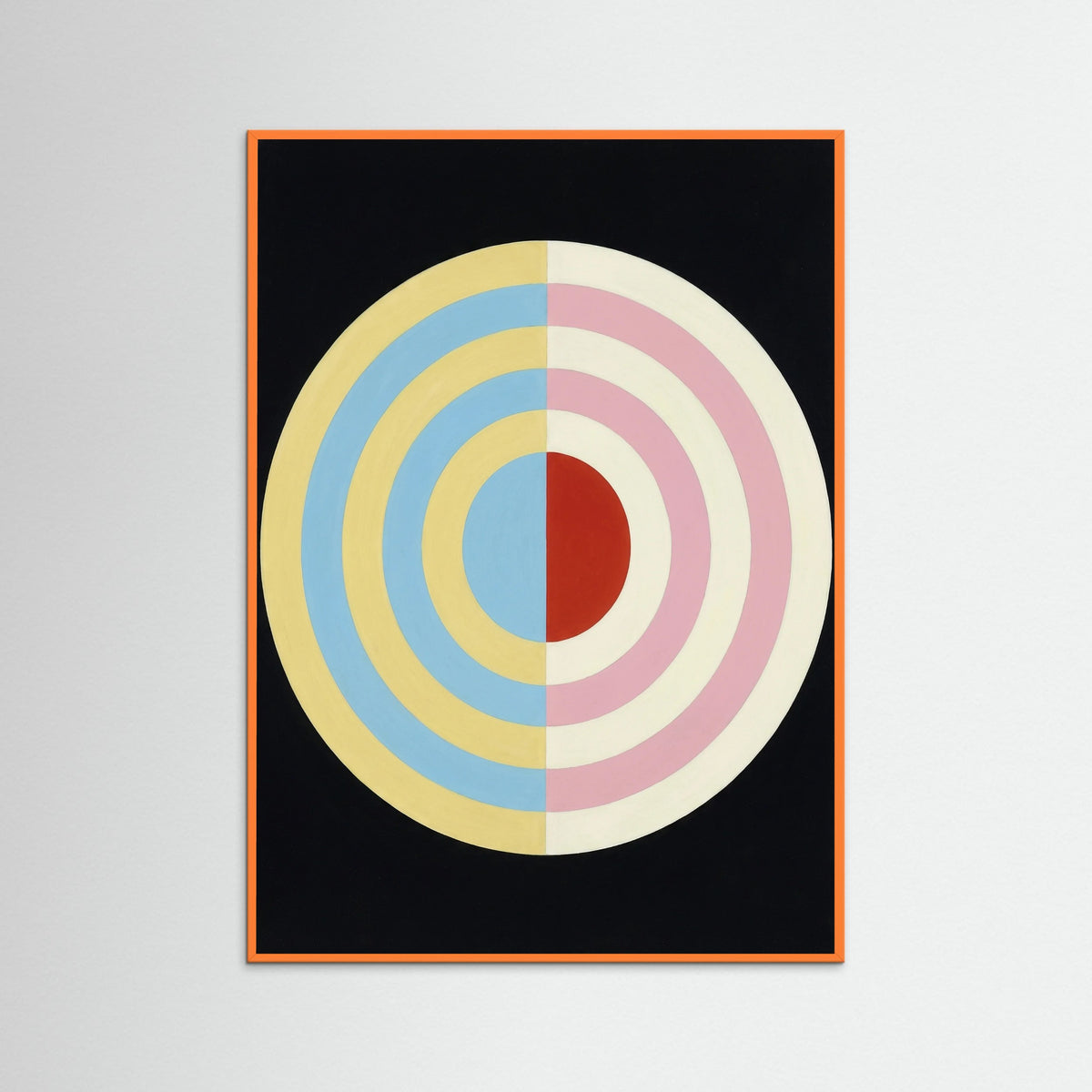 Orange Wood Inner Circles