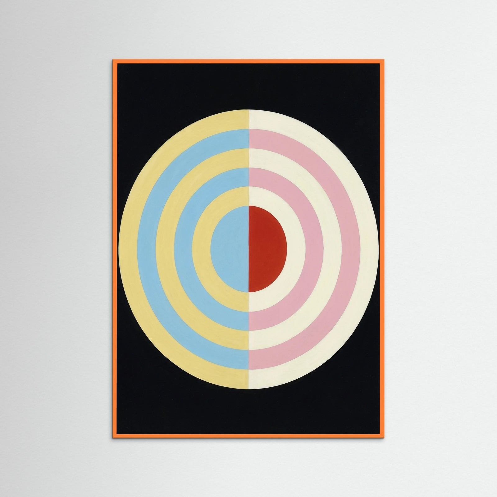 Orange Wood Inner Circles