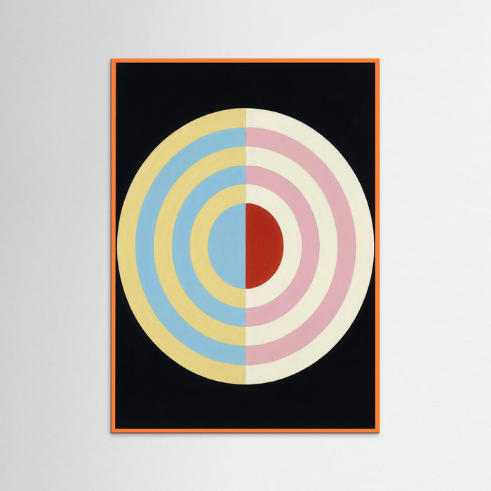 Orange Wood Inner Circles