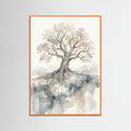 Orange Wood Inner Reflections