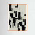 Orange Wood Interconnected 02 Poster