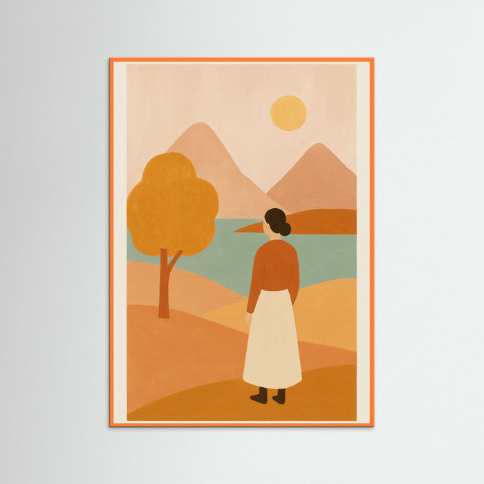Orange Wood Intimate Afternoon