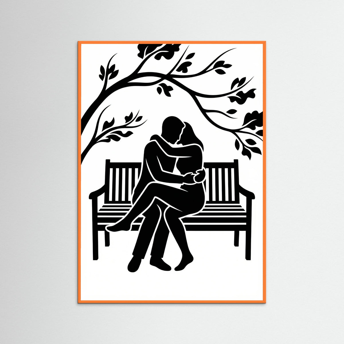 Orange Wood Intimate Silhouettes