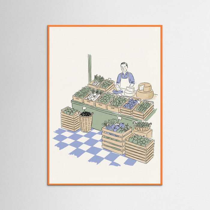 Orange Wood Italian Cafe Sketch