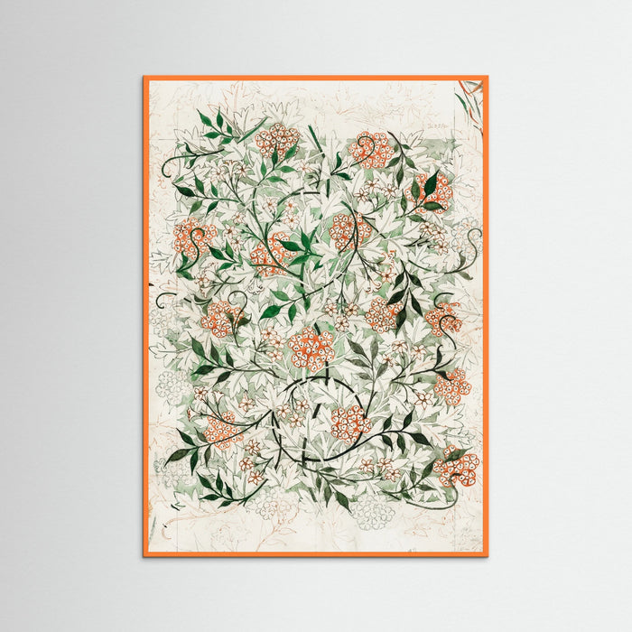 Orange Wood Jasmine Vine Elegance