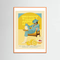 Orange Wood Jlr Cocktails Whiskysour Poster